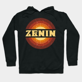 Vintage Proud Name Zenin Birthday Gifts Circle Hoodie